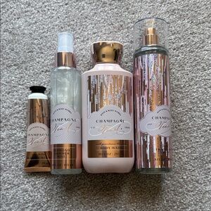 Bath and Body Works Champagne Toast Set